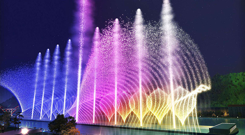 音樂噴泉如何控制水源與水質